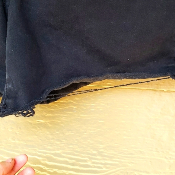 American Eagle hi-rise shortie black 10 - Picture 3 of 9